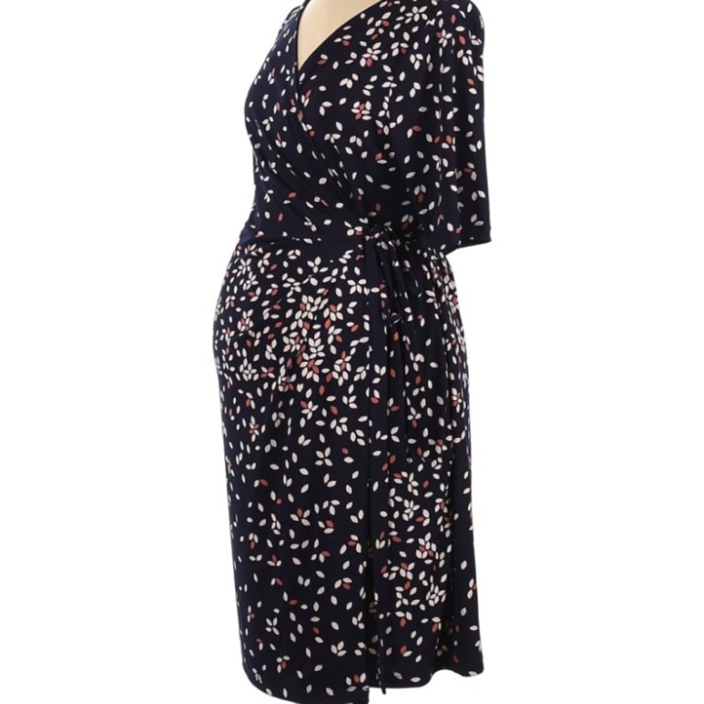Motherhood maternity wrap dress